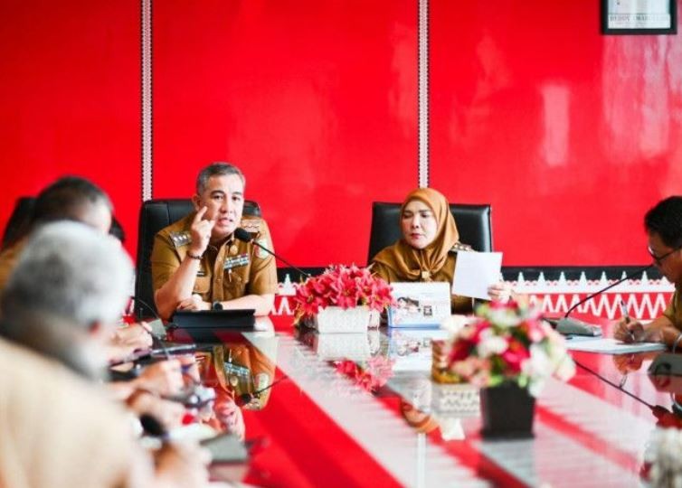 Pemkab Pesawaran dan Pemkot Bandarlampung Gelar Rakor Pengendalian Banjir