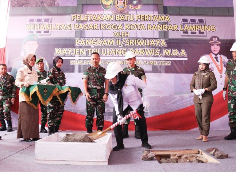 Pemkot Bandar Lampung Revitalisasi Pasar Koga