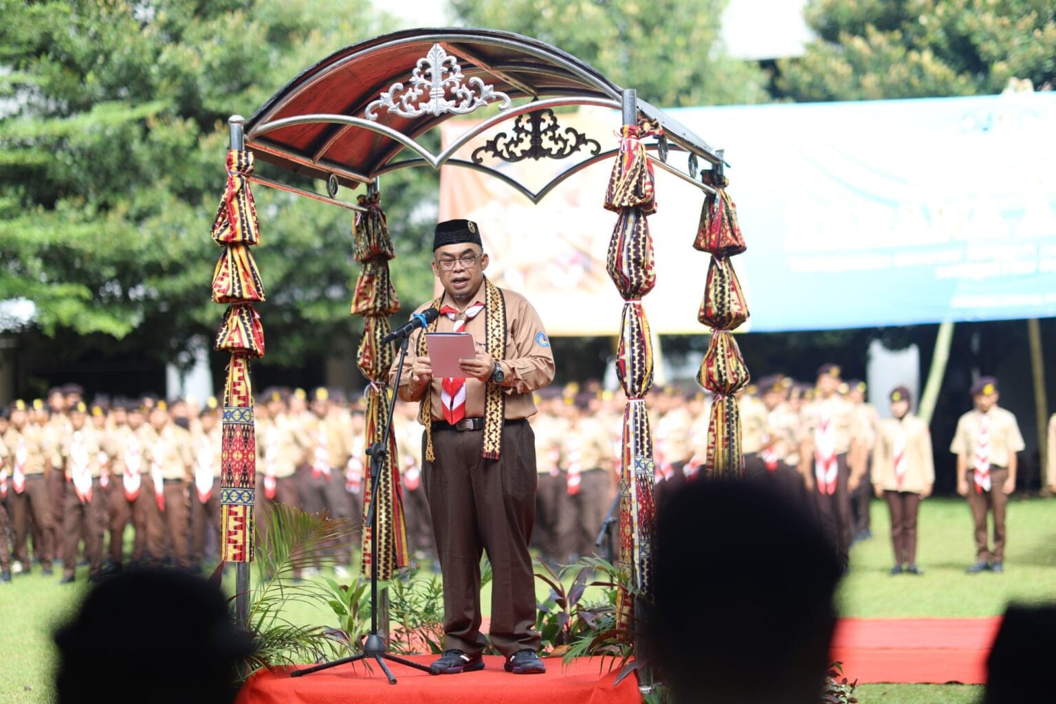 Pramuka Unila Gelar LKA 2025 Cetak Generasi Tangguh Berkarakter