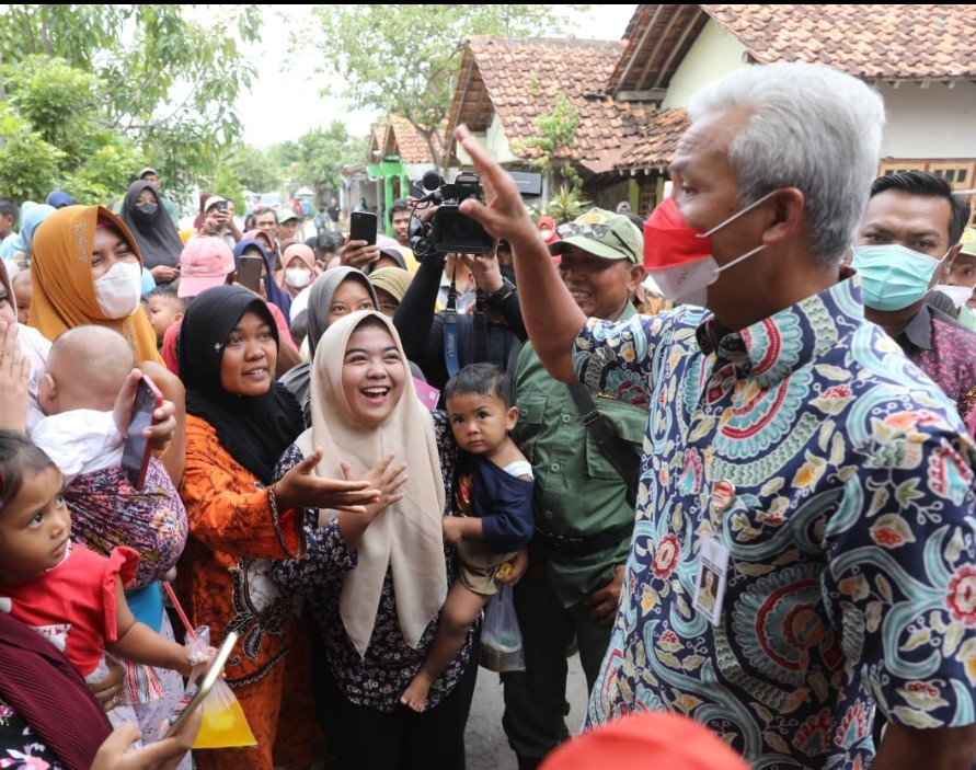 Capres 2024, Ganjar Apresiasi Program Andalan Warga Brebes Tangani Stunting
