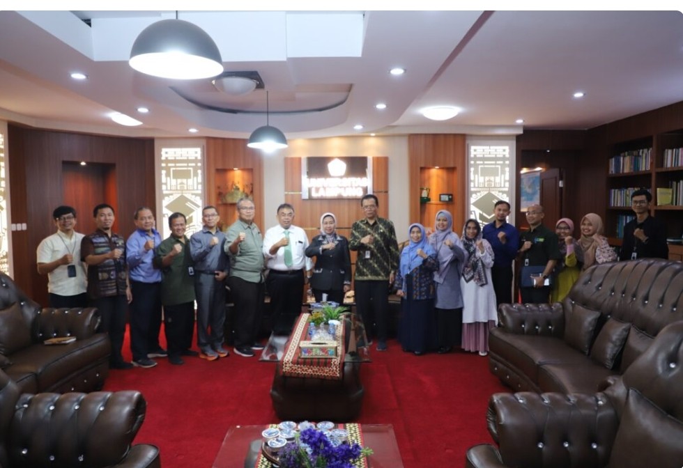 Perkuat Kerja Sama, BPS Lampung Menggelar Audiensi Bersama Unila