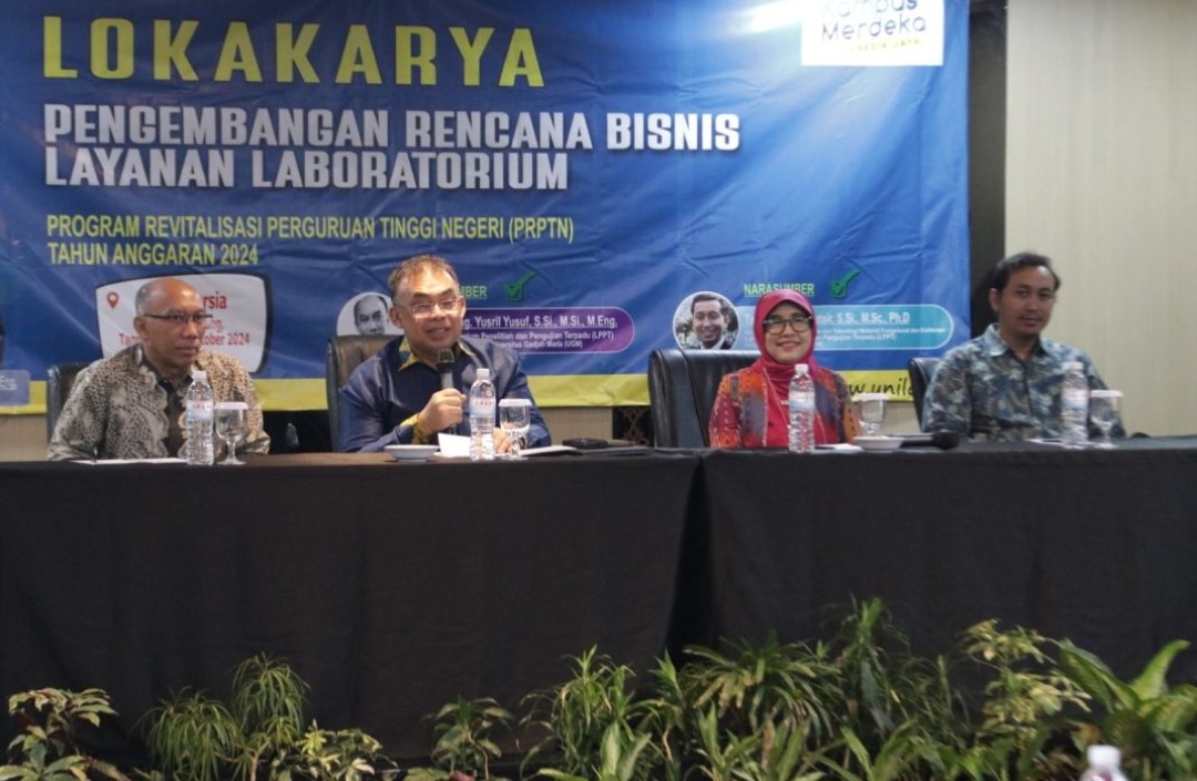 Unila Gelar Lokakarya Pengembangan Rencana Bisnis Laboratorium PRPTN 2024