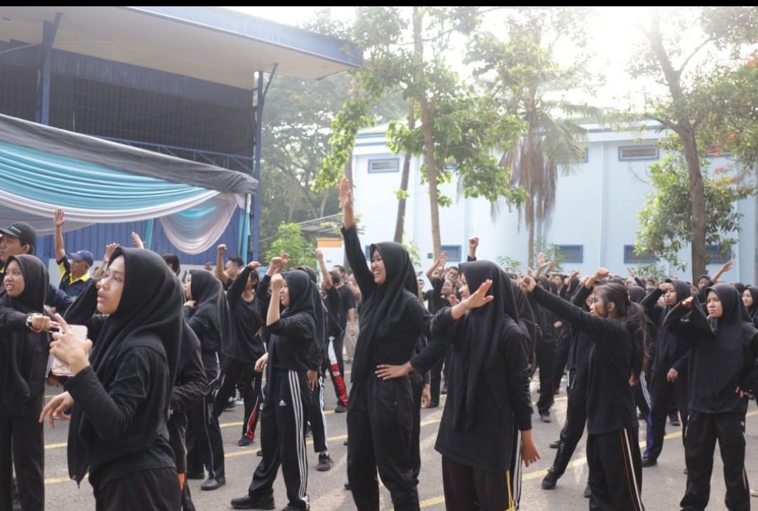 Fakultas Teknik Unila Adakan Senam Bersama, Puncak Engineering Expo 2024