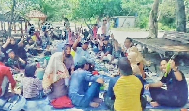 Egi-Syaiful Menang! JPKP, Konco Egi dan RES Lampung Selatan Gelar Syukuran